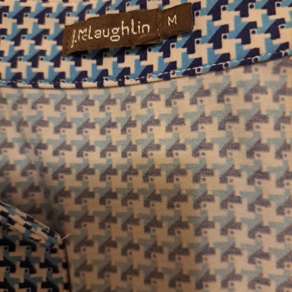 J. McLaughlin Brynn Top Sz M EUC Button-Front Pkts 3/4 Sleeve - Picture 7 of 9